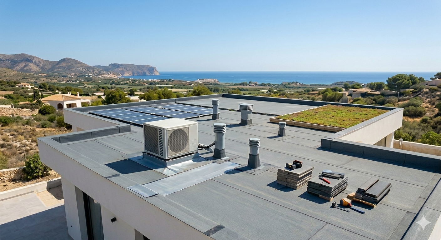 Adecuación cubierta